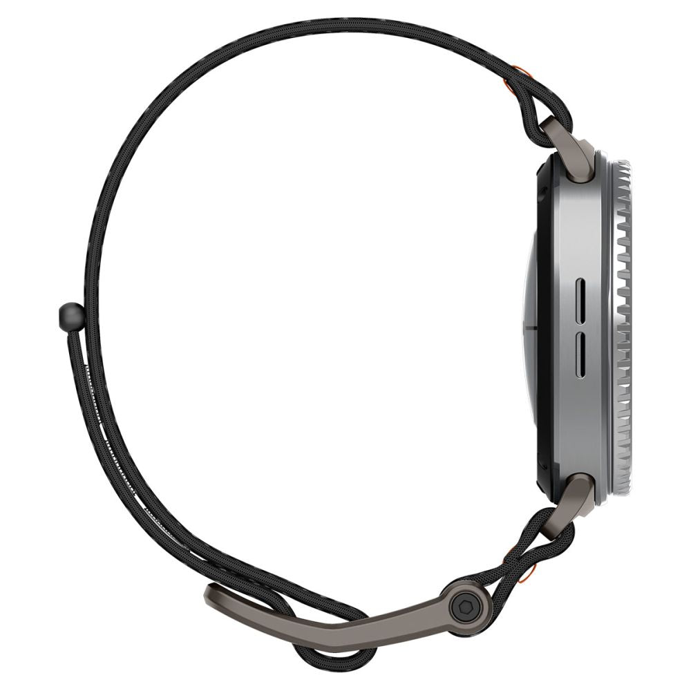 Spigen DuraPro Flex dirželis, skirtas Samsung Galaxy Watch 40/44/46 mm - juodas