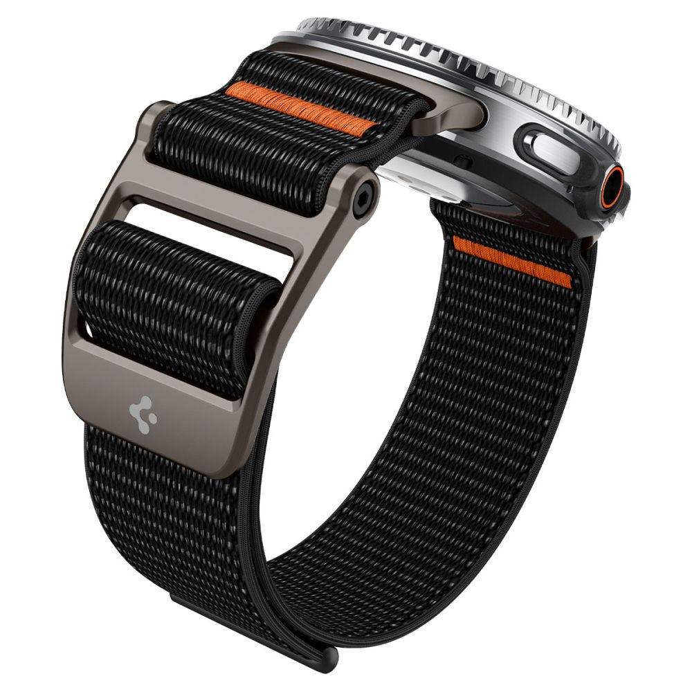 Spigen DuraPro Flex dirželis, skirtas Samsung Galaxy Watch 40/44/46 mm - juodas