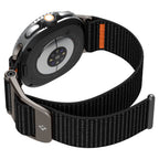 Spigen DuraPro Flex dirželis, skirtas Samsung Galaxy Watch 40/44/46 mm - juodas