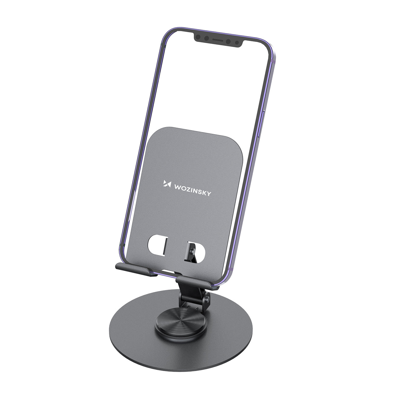 Wozinsky WPT-K95 pasukamas stovas telefonui ir planšetei - pilkas -- Phone stands