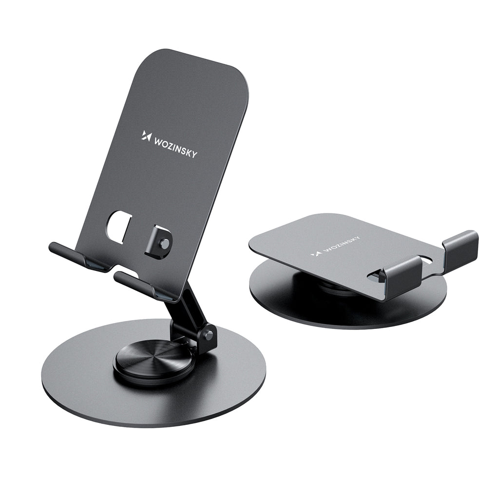Wozinsky WPT-K95 pasukamas stovas telefonui ir planšetei - pilkas -- Phone stands