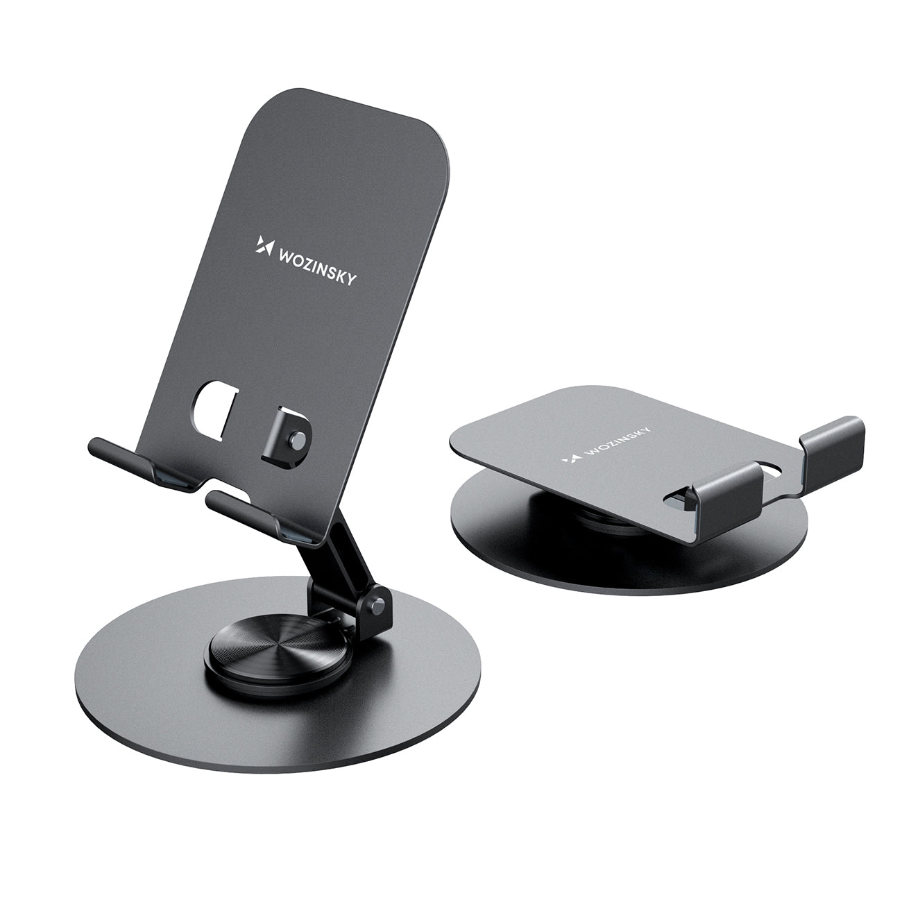 Wozinsky WPT-K95 pasukamas stovas telefonui ir planšetei - pilkas -- Phone stands