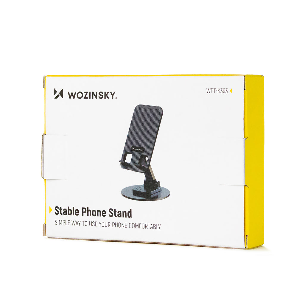 Wozinsky WPT-K393 stabilus stovas telefonui ir planšetei - juodas -- Phone stands