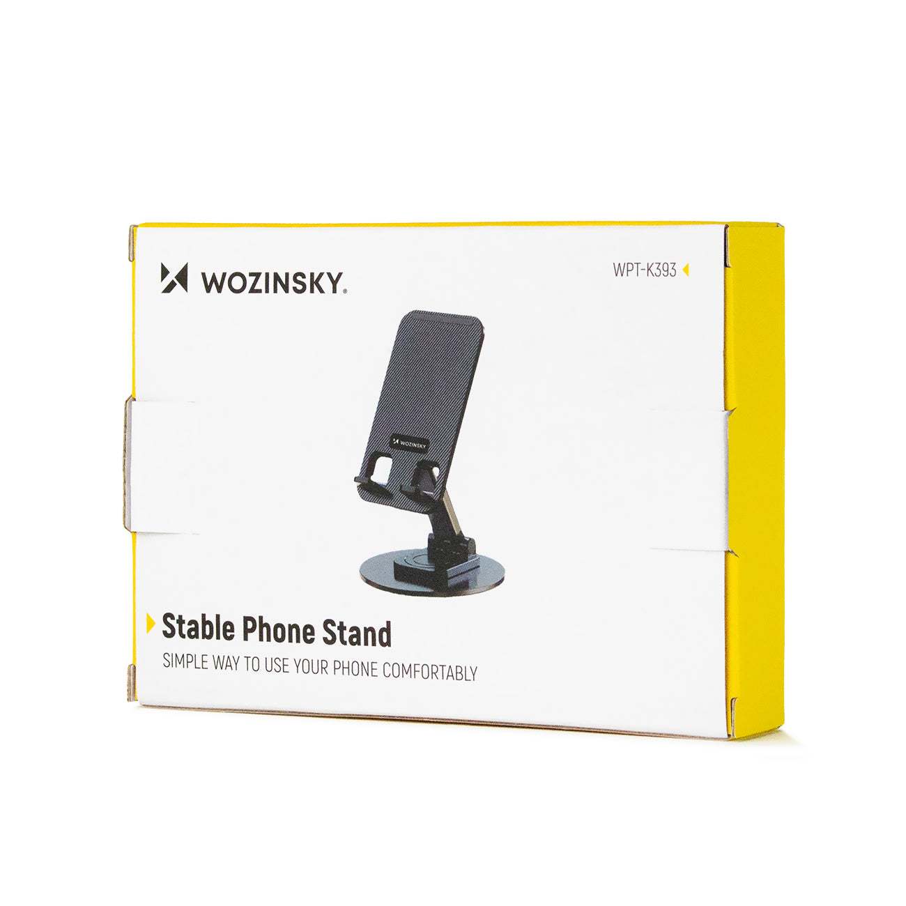 Wozinsky WPT-K393 stabilus stovas telefonui ir planšetei - juodas -- Phone stands