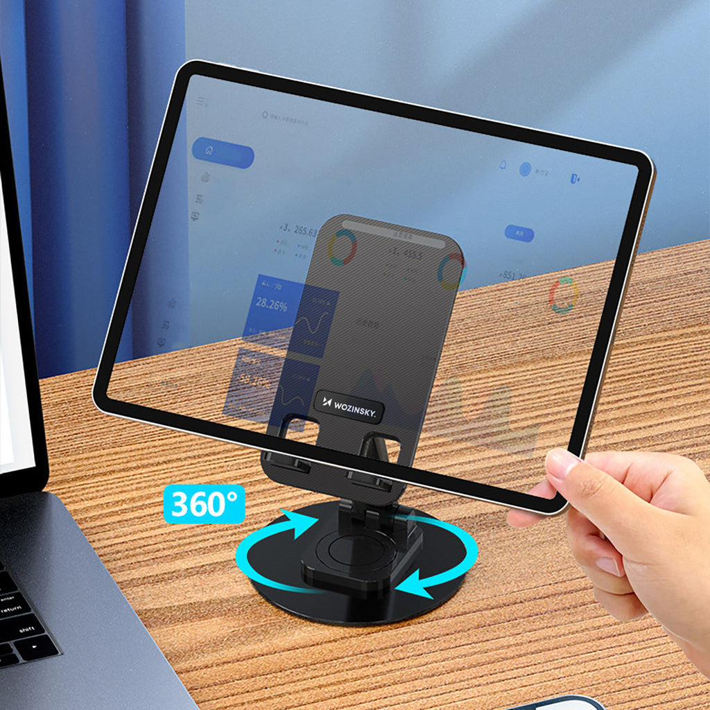 Wozinsky WPT-K393 stabilus stovas telefonui ir planšetei - juodas -- Phone stands