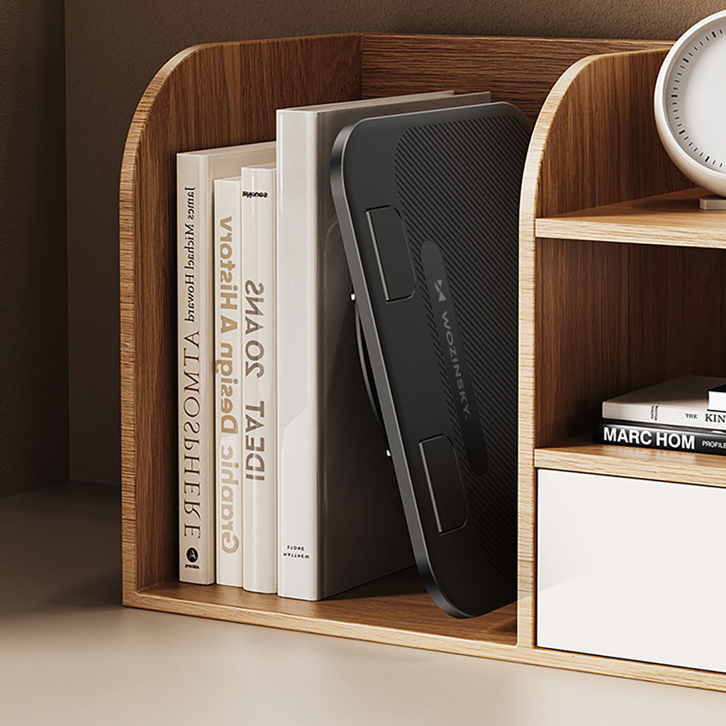 Wozinsky WRS-K75 besisukantis stovas nešiojamam kompiuteriui ir planšetei - juodas -- Phone stands