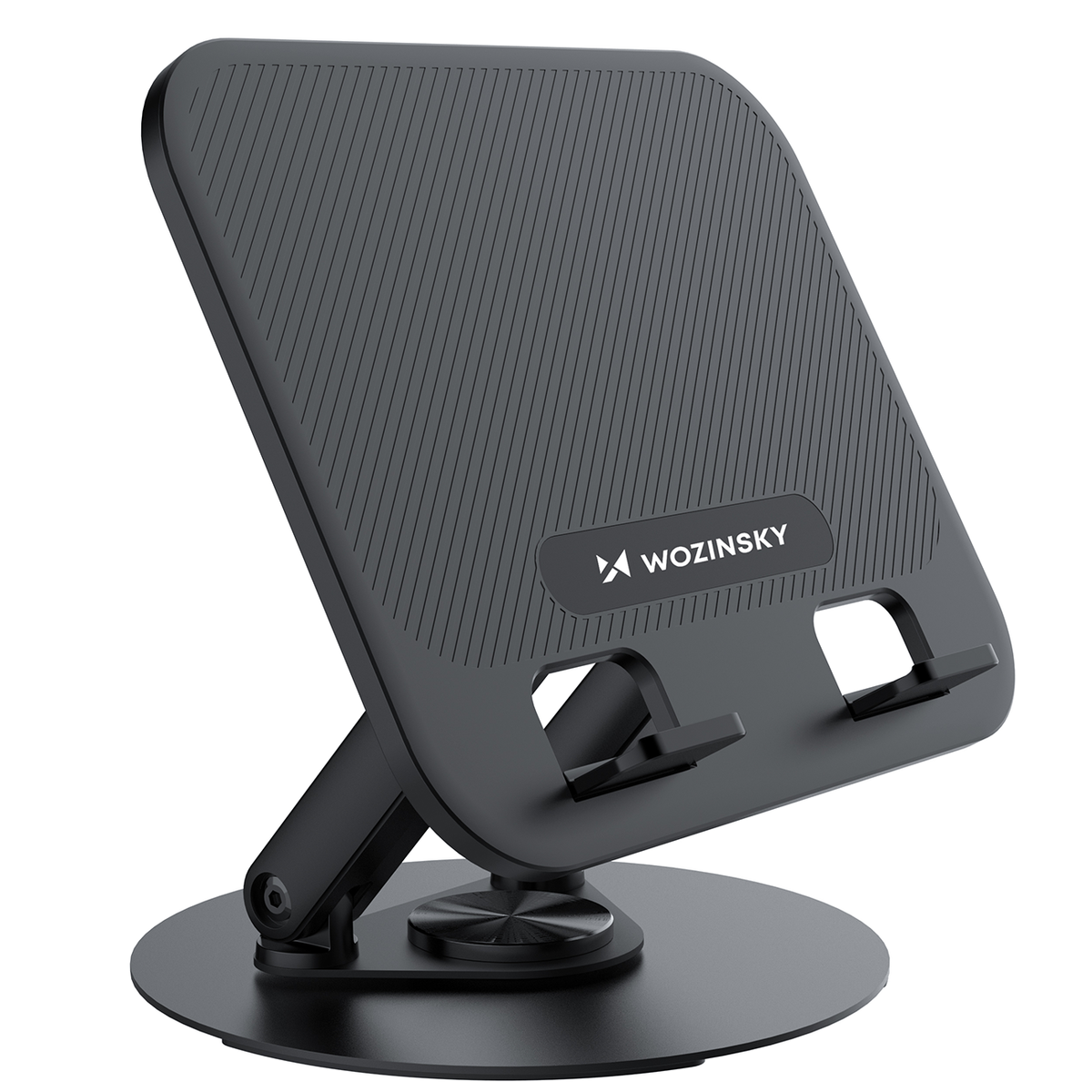 Wozinsky WRS-K75 besisukantis stovas nešiojamam kompiuteriui ir planšetei - juodas -- Phone stands