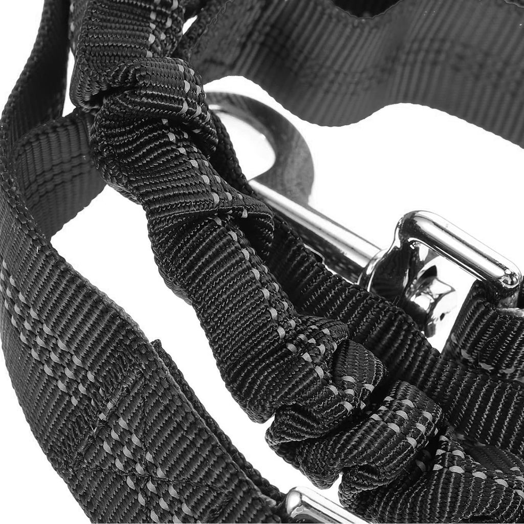 Wozinsky WPST-01 šoninis dirželis su kišene ir elastine pavadėle bėgimui su šuniu - juodas -- Cycling Accessories