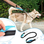 Wozinsky WPST-01 šoninis dirželis su kišene ir elastine pavadėle bėgimui su šuniu - juodas -- Cycling Accessories