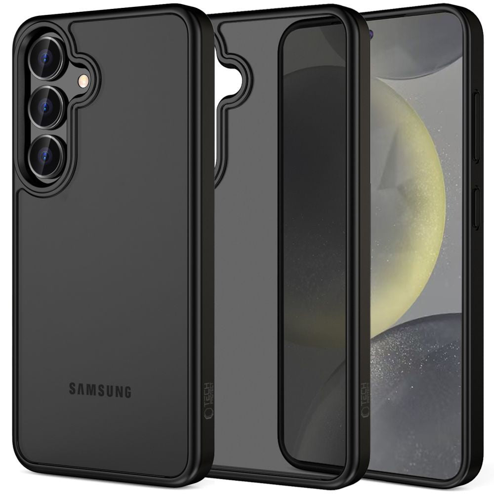 Tech-Protect MagMat dėklas Samsung Galaxy S25 FE – juodas -- Samsung Galaxy S25 FE