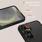 Tech-Protect MagMat dėklas Samsung Galaxy S25 FE – juodas -- Samsung Galaxy S25 FE