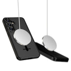 Tech-Protect MagMat MagSafena Samsung Galaxy S25 FE Dėklas – matinė juoda -- Samsung Galaxy S25 FE D
