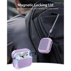 ESR Orbit HaloLock MagSafe dėklas AirPods Pro – violetinis -- AirPods Pro