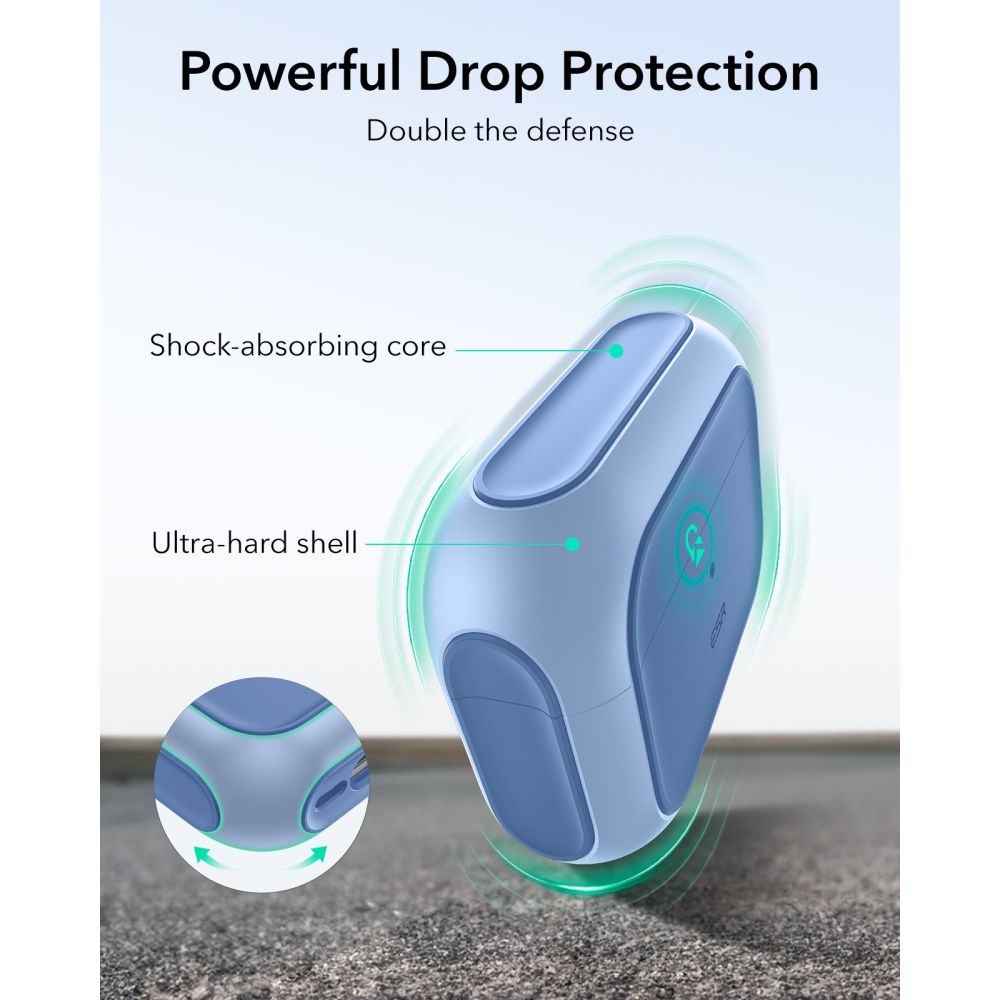 ESR Orbit HaloLock MagSafe dėklas AirPods Pro – mėlynas -- AirPods Pro