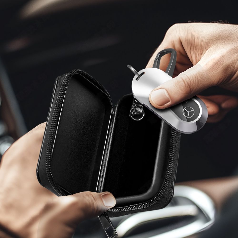 Tech-Protect KLR300 RFID Blokuojantis automobilio rakto dėklas - juodas -- Cell phone cases and covers