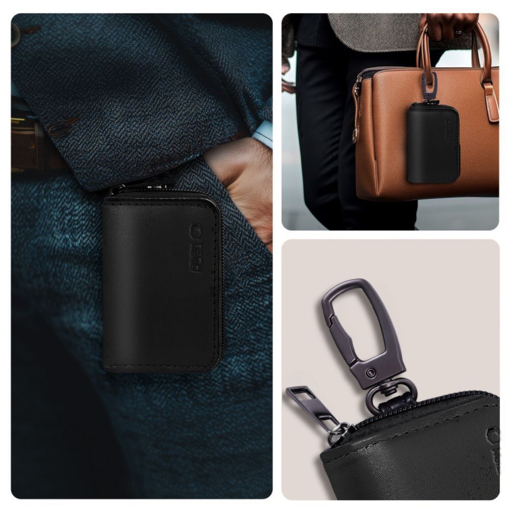 Tech-Protect KLR300 RFID Blokuojantis automobilio rakto dėklas - juodas -- Cell phone cases and covers