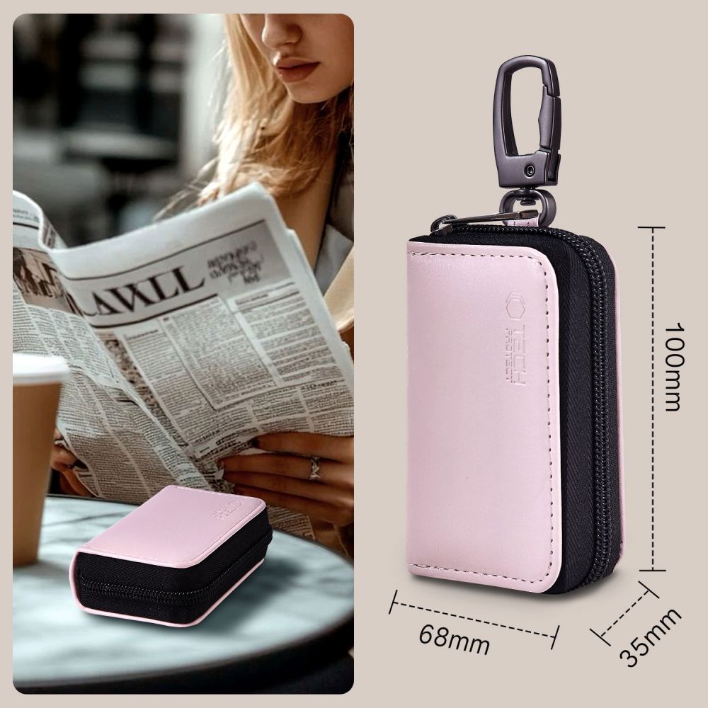 Tech-Protect KLR300 RFID dėklas raktams – rožinis -- Others