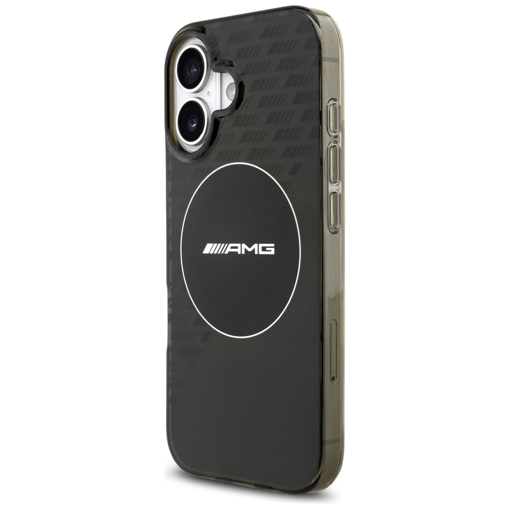 AMG Double Layer MagSafe dėklas iPhone 17 – juodas