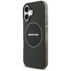 AMG Double Layer MagSafe dėklas iPhone 17 – juodas