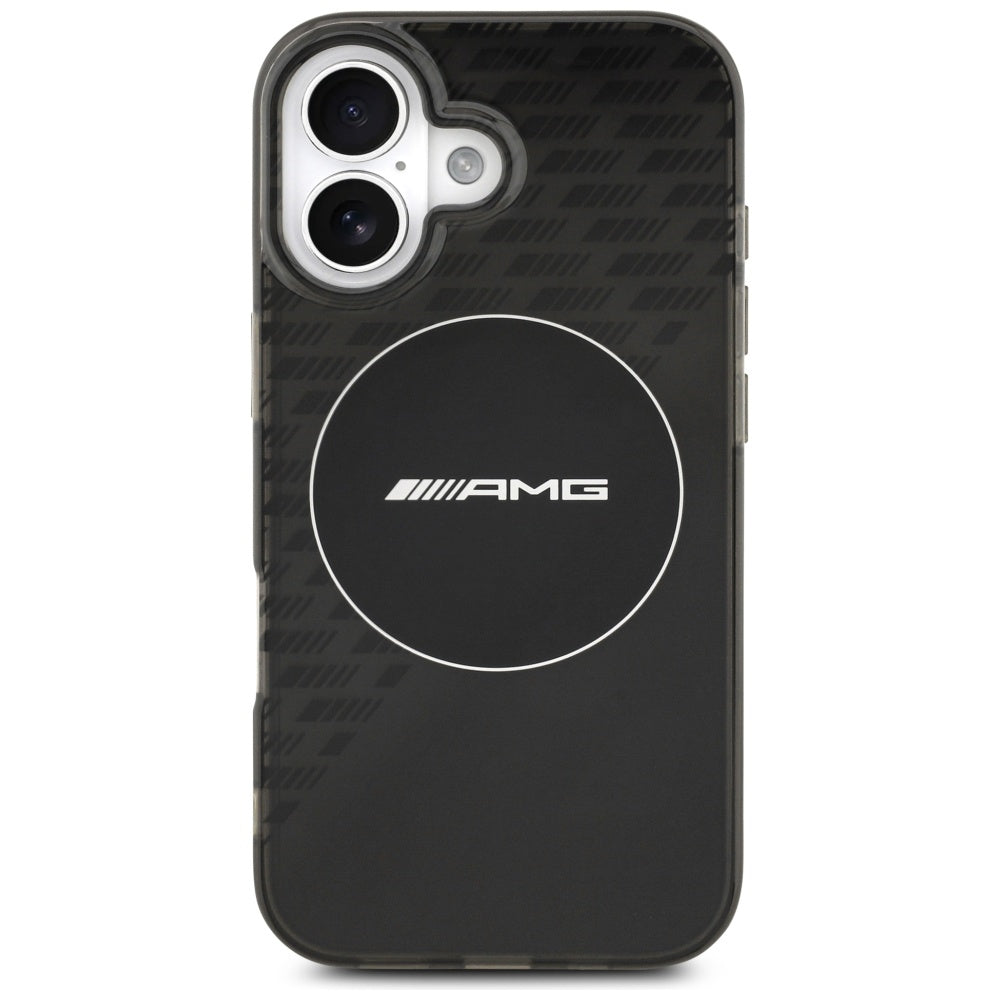 AMG Double Layer MagSafe dėklas iPhone 17 – juodas