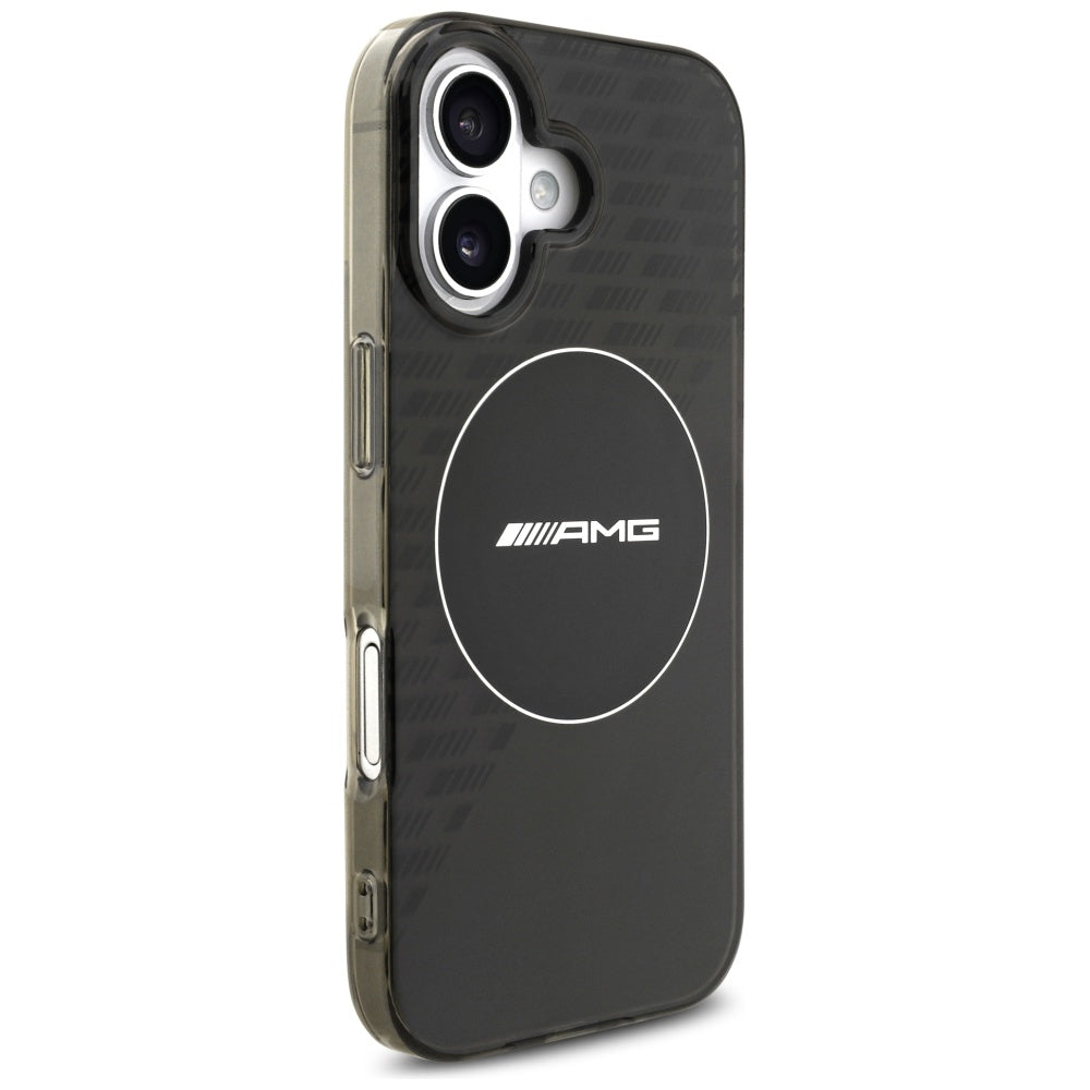 AMG Double Layer MagSafe dėklas iPhone 17 – juodas