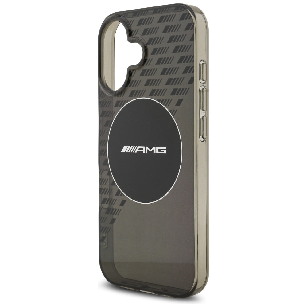 AMG Double Layer MagSafe dėklas iPhone 17 – juodas