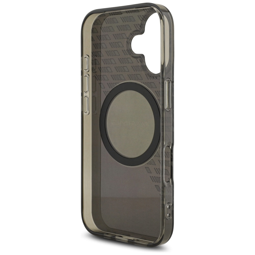 AMG Double Layer MagSafe dėklas iPhone 17 – juodas