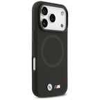 BMW M FW Metalinis logotipas MagSafe Dėklas, skirtas iPhone 17 Pro Max - juodas