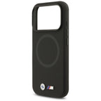 BMW M FW Metalinis logotipas MagSafe Dėklas, skirtas iPhone 17 Pro Max - juodas