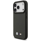 BMW M Kevlar Matt MagSafe dėklas iPhone 17 Pro – juodas