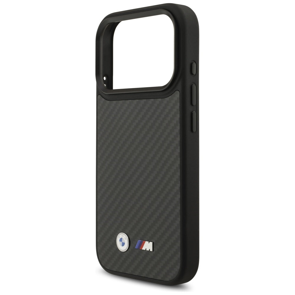 BMW M Kevlar Matt MagSafe dėklas iPhone 17 Pro – juodas