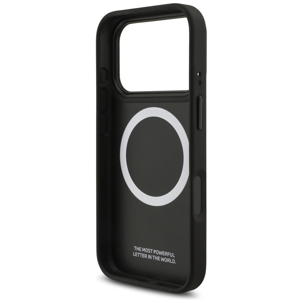 BMW M Kevlar Matt MagSafe dėklas iPhone 17 Pro – juodas