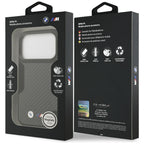 BMW M Kevlar Matt MagSafe dėklas iPhone 17 Pro – juodas
