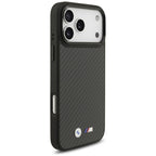 BMW M Kevlar MagSafe dėklas iPhone 17 Pro Max – juodas