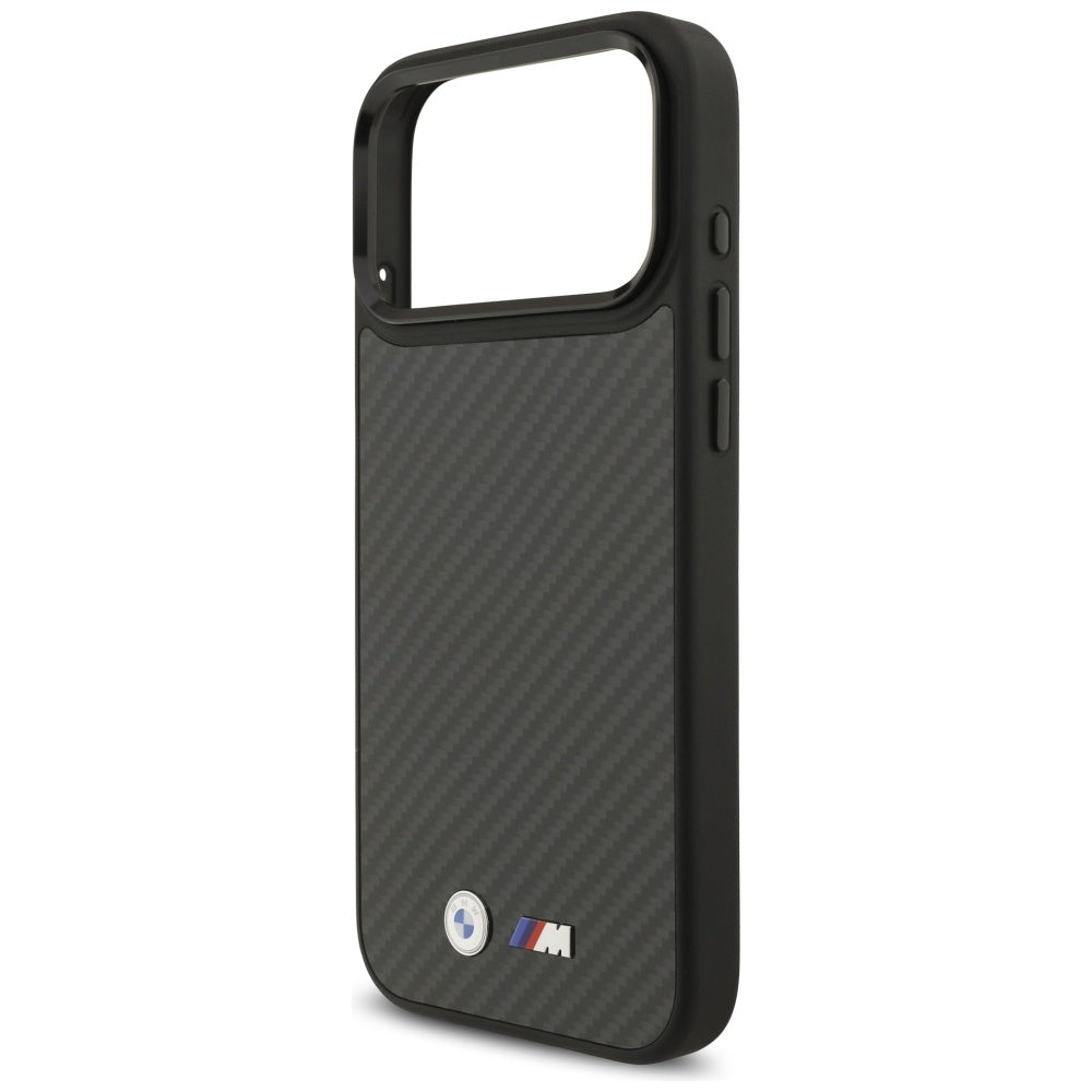 BMW M Kevlar MagSafe dėklas iPhone 17 Pro Max – juodas