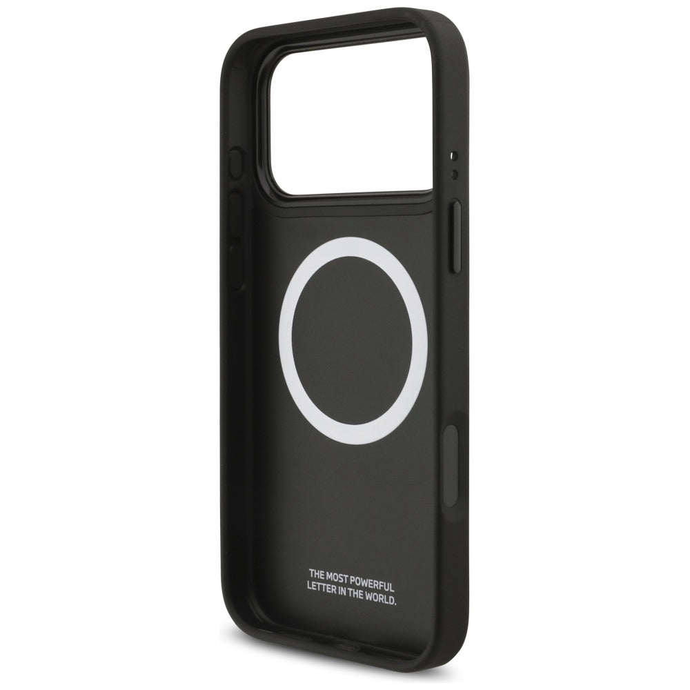 BMW M Kevlar MagSafe dėklas iPhone 17 Pro Max – juodas