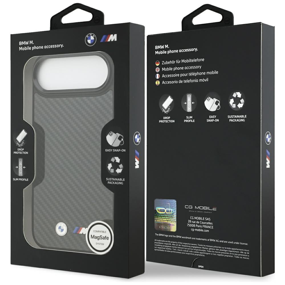 BMW M Kevlar Matt MagSafe iPhone Air dėklas – juodas -- Cell phone cases and covers