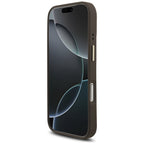 Guess 4G Big 4G Classic Logo Big Strap Metal Buttons dėklas iPhone 17 Pro - Ruda -- iPhone 17 Pro