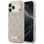 Guess 4G Logo Plate MagSafe dėklas iPhone 17 Pro Max - Rožinis -- iPhone 17 Pro Max