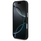 Guess MagSafe dėklas iPhone 17 Pro – juodas -- iPhone 17 Pro