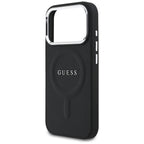 Guess MagSafe dėklas iPhone 17 Pro – juodas -- iPhone 17 Pro