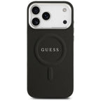 Guess MagSafe dėklas iPhone 17 Pro Max – juodas -- iPhone 17 Pro Max