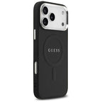 Guess MagSafe dėklas iPhone 17 Pro Max – juodas -- iPhone 17 Pro Max