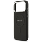 Guess MagSafe dėklas iPhone 17 Pro Max – juodas -- iPhone 17 Pro Max