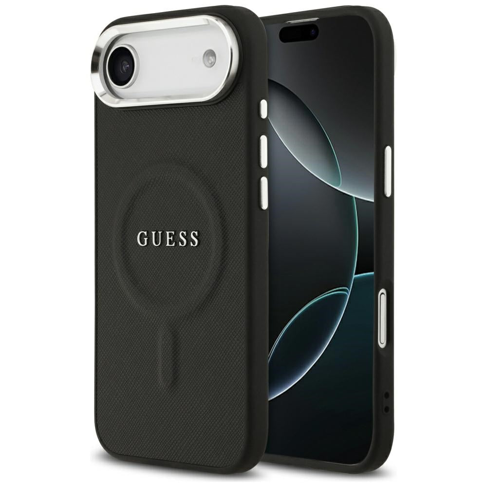 Guess Classic Logo MagSafe Dėklas, skirtas iPhone Air - juodas