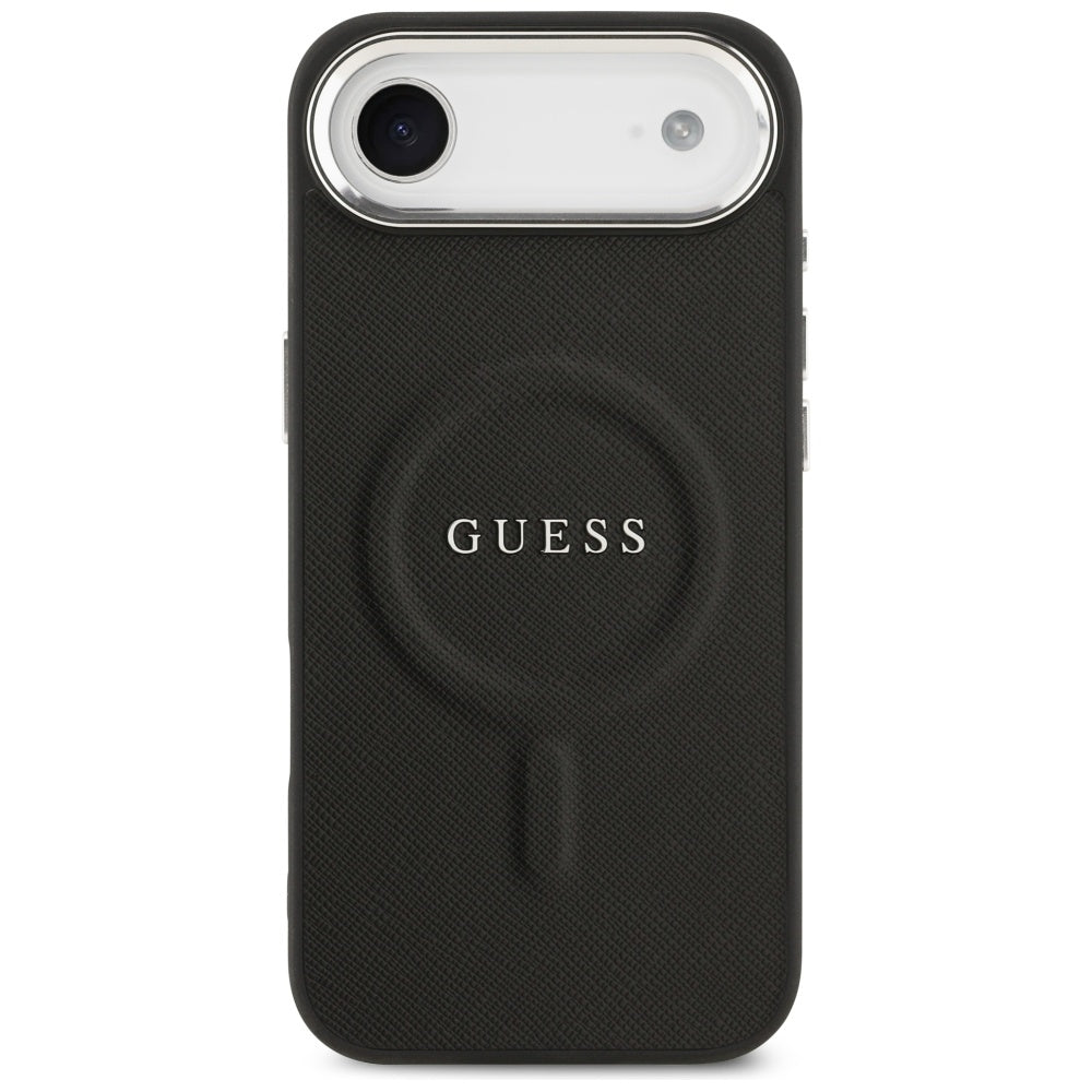 Guess Classic Logo MagSafe Dėklas, skirtas iPhone Air - juodas