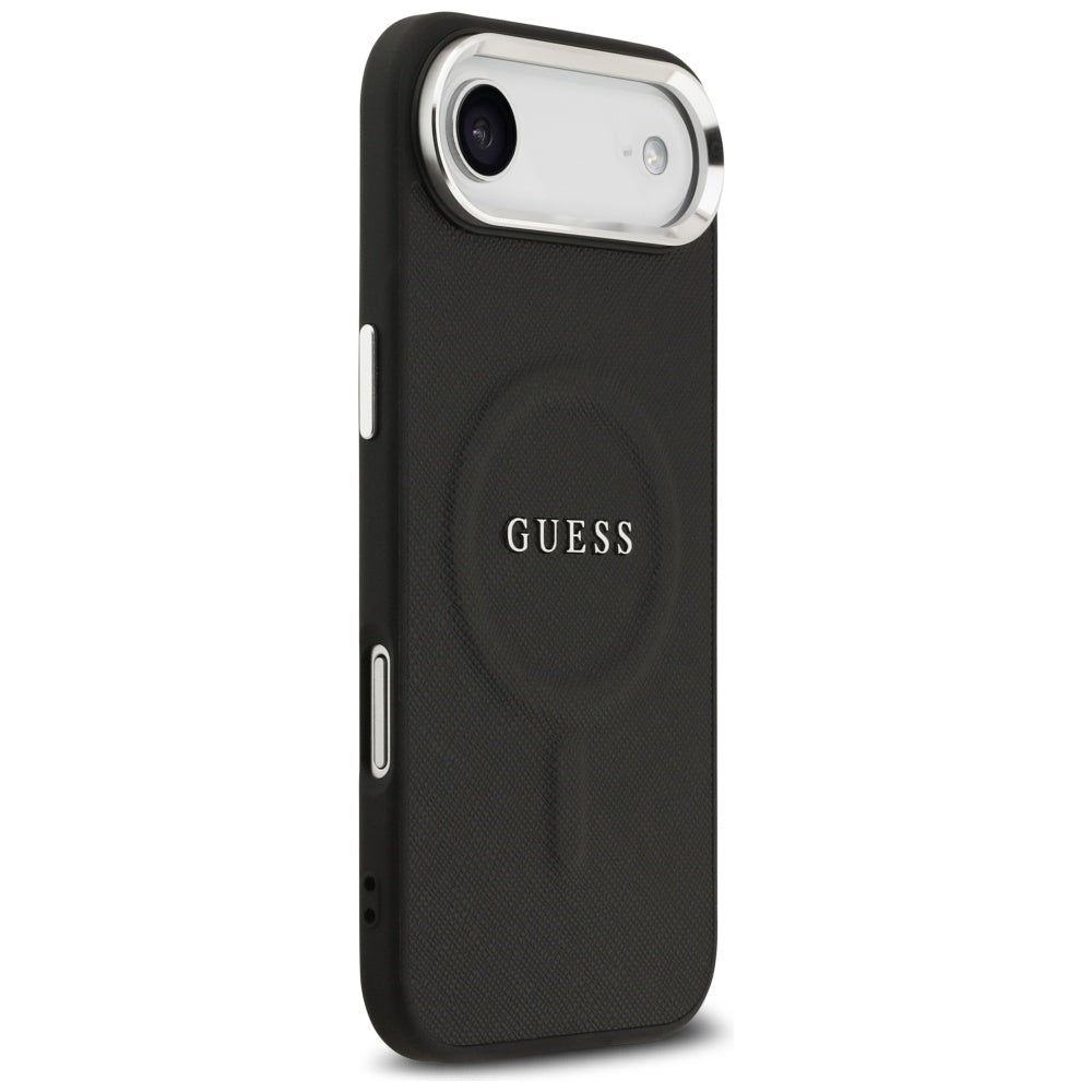Guess Classic Logo MagSafe Dėklas, skirtas iPhone Air - juodas