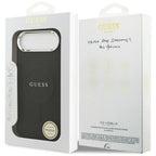 Guess Classic Logo MagSafe Dėklas, skirtas iPhone Air - juodas