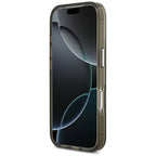 Guess IML Gradient Triangle Logo MagSafe dėklas iPhone 17 Pro - žalia -- iPhone 17 Pro