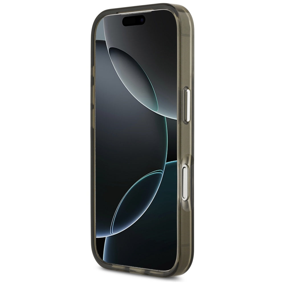 Guess IML Gradient Triangle Logo MagSafe dėklas iPhone 17 Pro - žalia -- iPhone 17 Pro